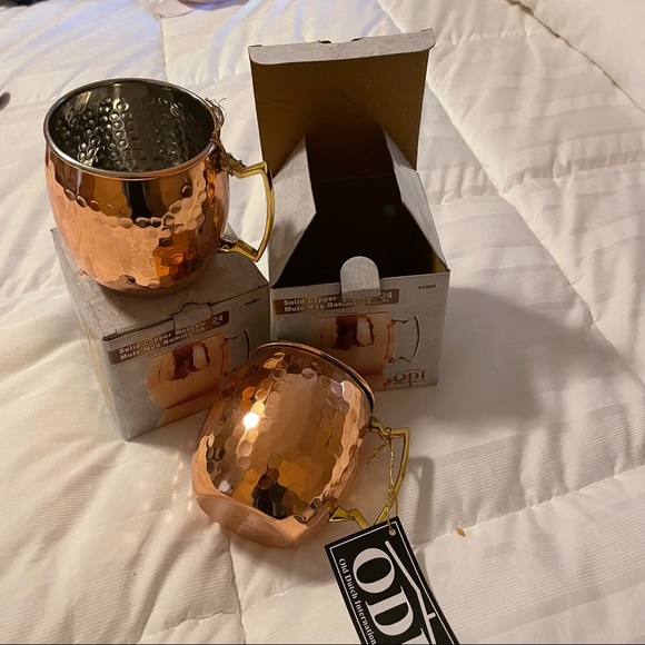 Set of 2 Copper Moscow Mule Mugs - Picture 9 of 13